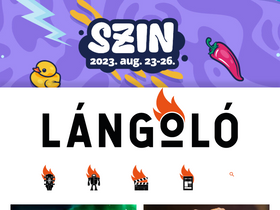 'langolo.hu' screenshot