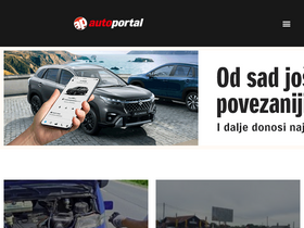 'autoportal.hr' screenshot