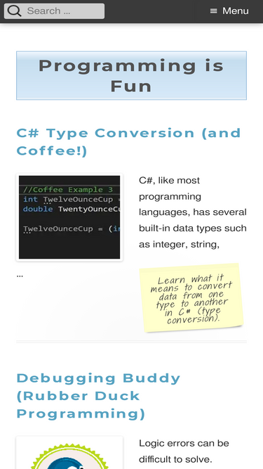 programmingisfun.com