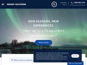 'insightvacations.com' screenshot