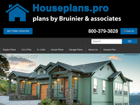 'houseplans.pro' screenshot