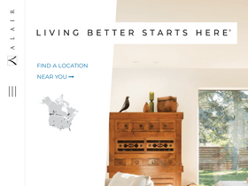'alairhomes.com' screenshot