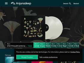 'anjunadeep.com' screenshot