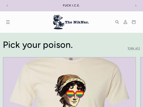 theniknac.com homepage screenshot
