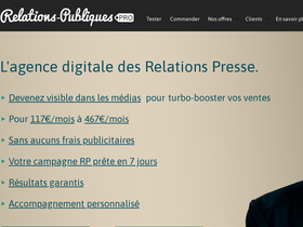 'relations-publiques.pro' screenshot