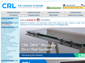'crlaurence.ca' screenshot