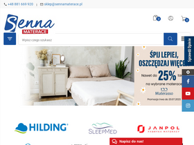'sennamaterace.pl' screenshot