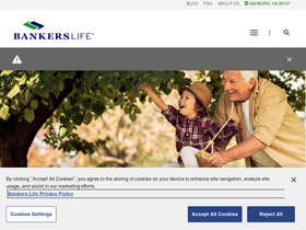 'bankers.com' screenshot