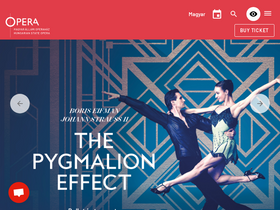 'opera.hu' screenshot