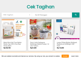 'cektagihan.my.id' screenshot