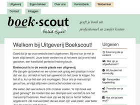 'boekscout.nl' screenshot