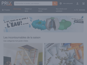 'prix-de-gros.com' screenshot