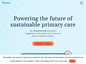 'elationhealth.com' screenshot