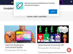 'studybullet.com' screenshot
