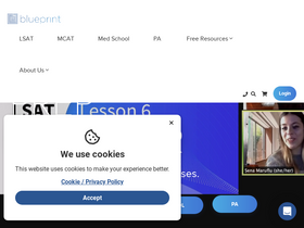 'blueprintprep.com' screenshot