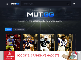 'mut.gg' screenshot