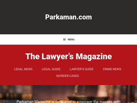 'parkaman.com' screenshot