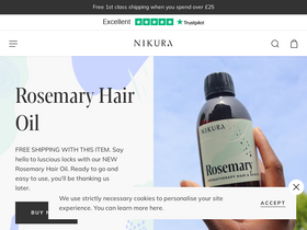 'nikura.com' screenshot