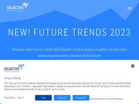 'solactive.com' screenshot