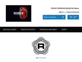 redbackcoffee.com.hk homepage screenshot