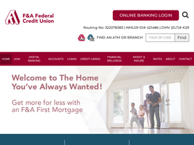 'fafcu.org' screenshot