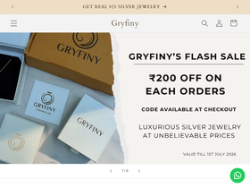 gryfiny.com homepage screenshot