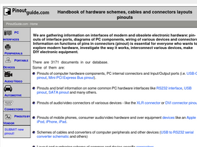 'pinoutguide.com' screenshot