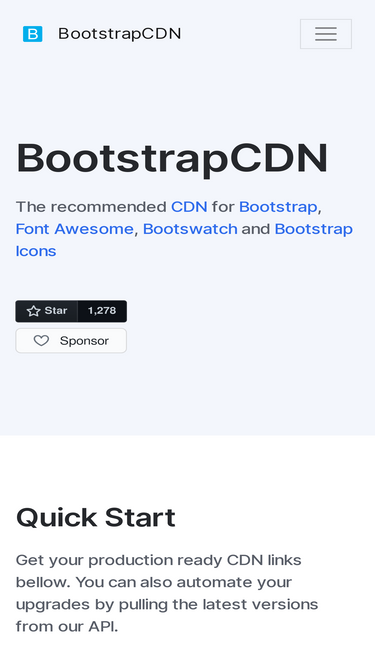 Bootstrapcdn.com là một công cụ thường được sử dụng để tăng tốc độ tải trang web, kèm theo đó là việc sử dụng Font Awesome CDN. Với thống kê mới nhất, bạn sẽ hiểu rõ hơn về cách sử dụng Font Awesome CDN để tối ưu hóa tốc độ của trang web. Xem hình ảnh liên quan để khám phá thêm.