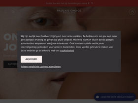 'paulaschoice.nl' screenshot