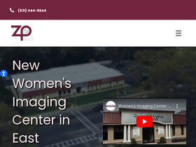 'zprad.com' screenshot