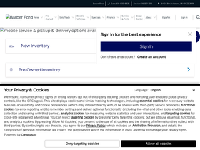 'barberford.net' screenshot