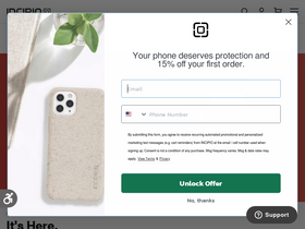 'incipio.com' screenshot