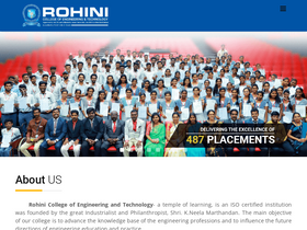 'rcet.org.in' screenshot