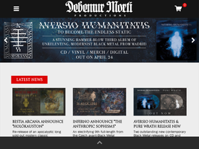 'debemur-morti.com' screenshot