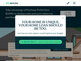'newrez.com' screenshot
