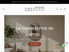 Omeglass SpA website screenshot