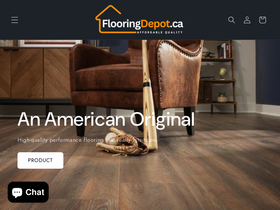 flooringdepot.ca homepage screenshot