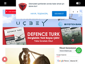 'defenceturk.net' screenshot
