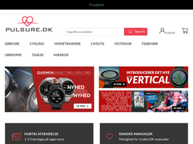 'pulsure.dk' screenshot