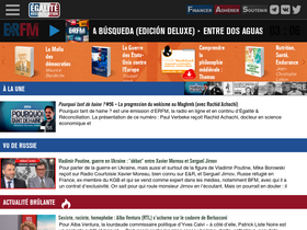 'egaliteetreconciliation.fr' screenshot