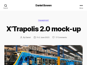 'danielbowen.com' screenshot