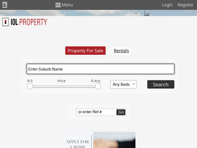 'iolproperty.co.za' screenshot