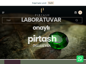 Pirtash homepage screenshot