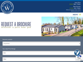 'wyldecrestparks.co.uk' screenshot