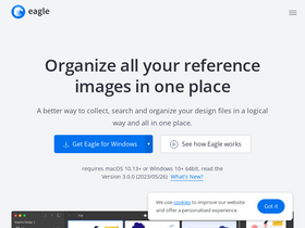 'eagle.cool' screenshot
