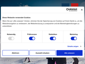 'klewenalp.ch' screenshot
