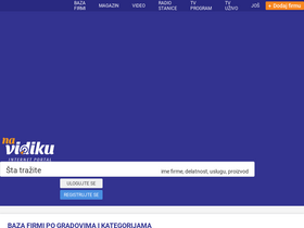 'navidiku.rs' screenshot