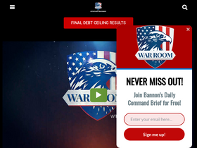 'warroom.org' screenshot