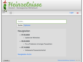 'heinzelnisse.info' screenshot