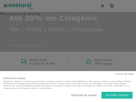 'enetural.com' screenshot